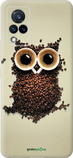 Силіконовий чехол Сова з кави для Vivo V21 - 777u-2368 изображение 