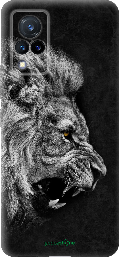 Силиконовый чехол Лев для Vivo V21 - 1080u-2368 изображение 