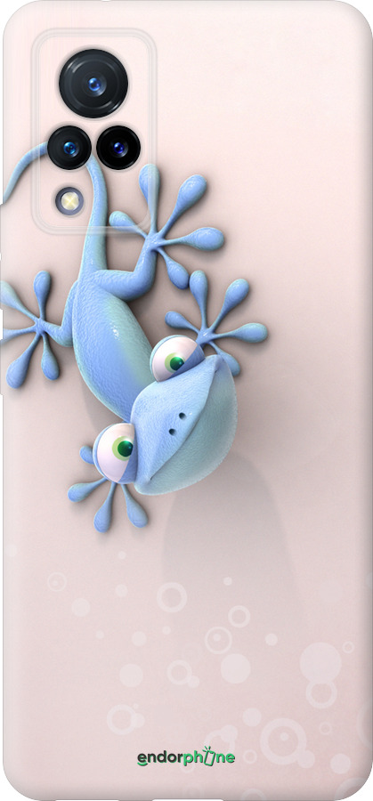 Силиконовый чехол Геккончик для Vivo V21 - 1094u-2368 изображение 