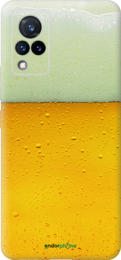 Силиконовый чехол Пиво для Vivo V21 - 1145u-2368 изображение 