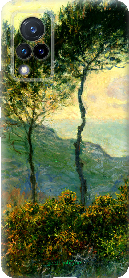 Силиконовый чехол Клод Моне для Vivo V21 - 1193u-2368 изображение 