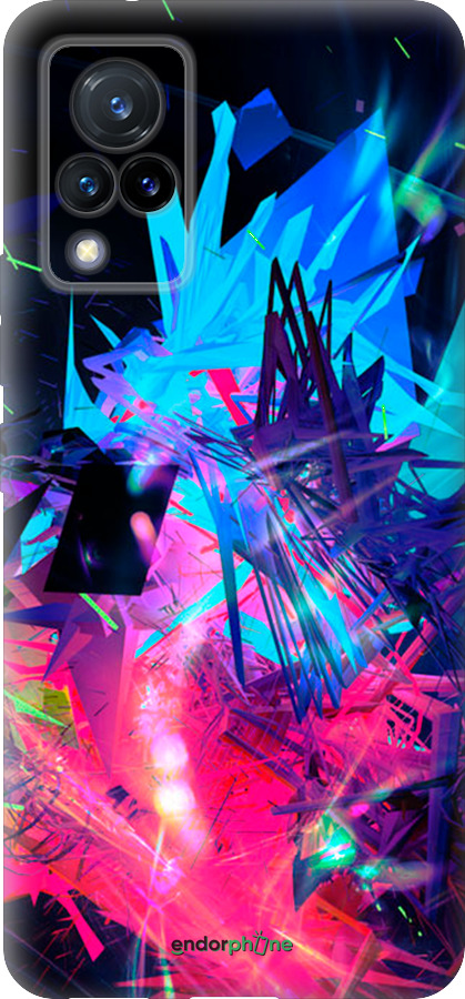 Силиконовый чехол Абстрактный чехол для Vivo V21 - 4681u-2368 изображение 