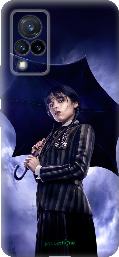 Силиконовый чехол Wednesday v2 для Vivo V21 - 5516u-2368 изображение 