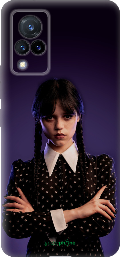 Силиконовый чехол Wednesday v3 для Vivo V21 - 5517u-2368 изображение 