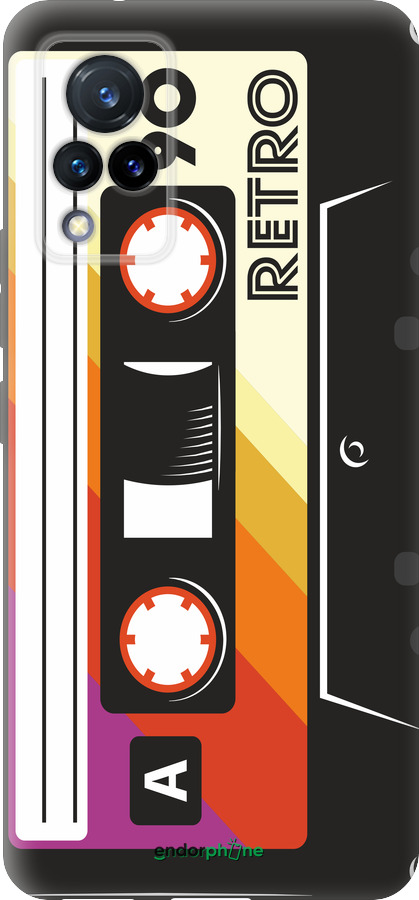 Силиконовый чехол Кассета с90 v4 для Vivo V21 - 5532u-2368 изображение 