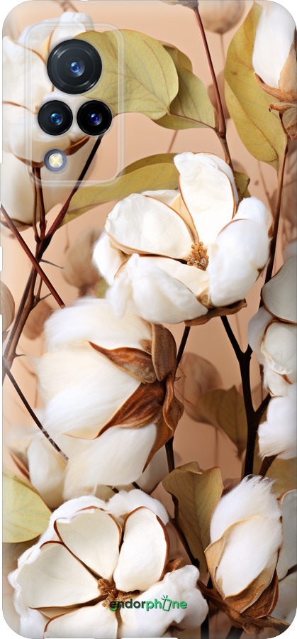 Силиконовый чехол Хлопок для Vivo V21 - 5665u-2368 изображение 