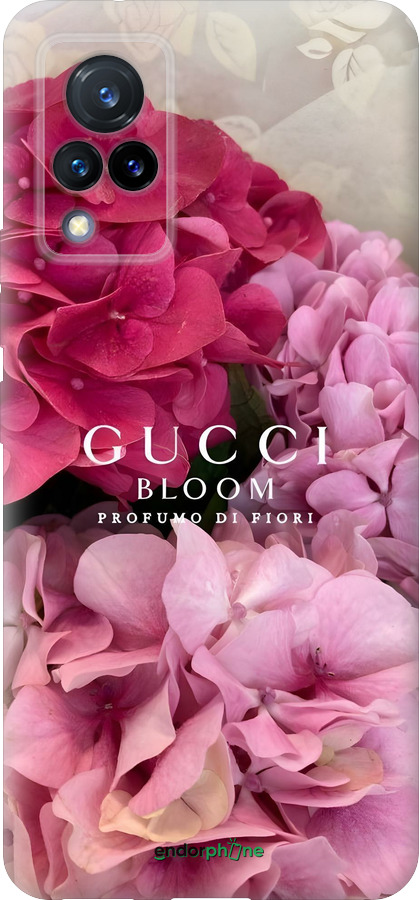 Силиконовый чехол Гучи для Vivo V21 - 6341u-2368 изображение 