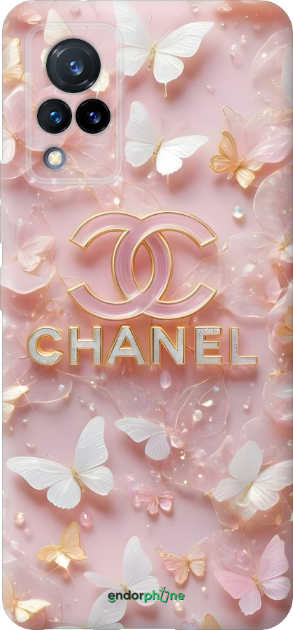 Силиконовый чехол Шанель для Vivo V21 - 6366u-2368 изображение 
