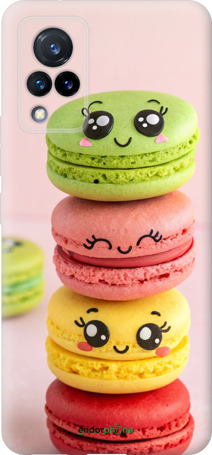 Силиконовый чехол Печенье для Vivo V21 - 6693u-2368 изображение 