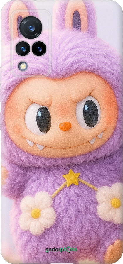 Силіконовий чехол Лабубу для Vivo V21 - 6708u-2368 изображение 