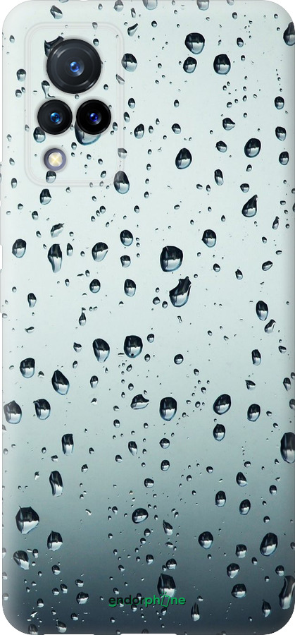 Силіконовий чехол Скло в краплях для Vivo V21 - 848u-2368 изображение 