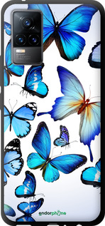 TPU чехол Метелики для Vivo V21E - 6023b-2375 изображение 