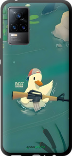 TPU чехол Уточка с автоматом для Vivo V21E - 6356b-2375 изображение 