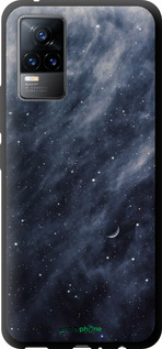 TPU чехол Сині хмари, Синій місяць для Vivo V21E - 6398b-2375 изображение 
