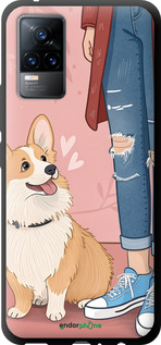 TPU чехол № 6707 для Vivo V21E - 6707b-2375 изображение 