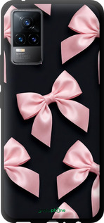 TPU чехол Coquette Ribbons Dark Coquette для Vivo V21E - 6767b-2375 изображение 