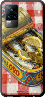TPU чехол Vintage Sardine Tin Phone для Vivo V21E - 6772b-2375 изображение 