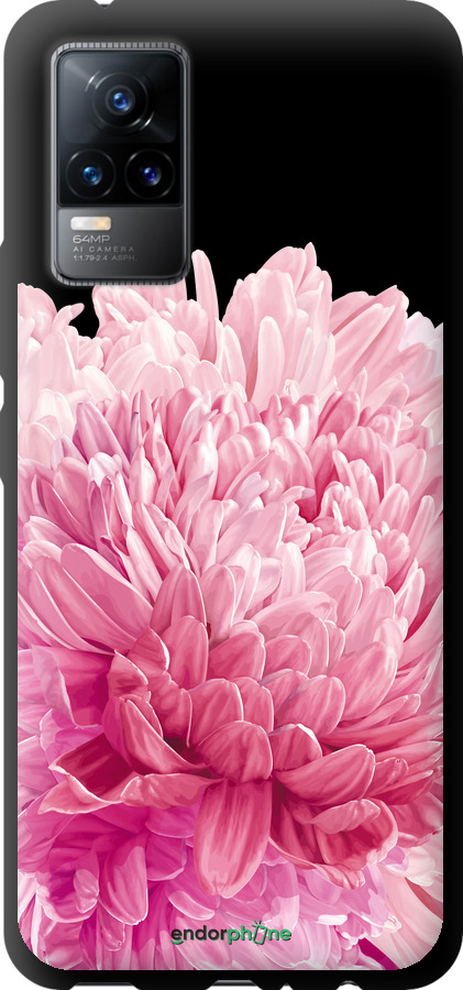 TPU чехол Хризантема для Vivo V21E - 4666b-2375 изображение 