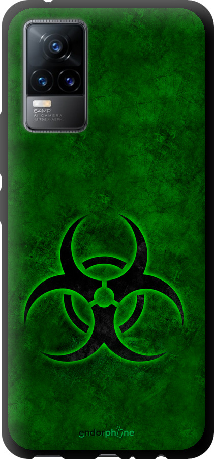 TPU чехол biohazard 30 для Vivo V21E - 4848b-2375 изображение 