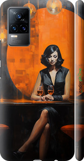 3D пластиковий матовий чехол Чохол для телефону для Vivo V21E - 5963m-2375 изображение 