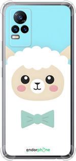 Силіконовий протиударний с посиленими кутами чехол Милий баранчик для Vivo V21E - 6355sp-2375 изображение 