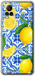Силикон с усиленными углами чехол Grocery Girl Italian Summer для Vivo V21E - 6766sp-2375 изображение 