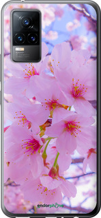 Силиконовый чехол Сакура для Vivo V21E - 6029u-2375 изображение 