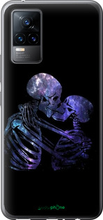 Силиконовый чехол С изображением скелета для Vivo V21E - 6537u-2375 изображение 