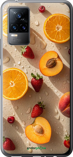 Силіконовий чехол Фрукти 3 для Vivo V21E - 6703u-2375 изображение 