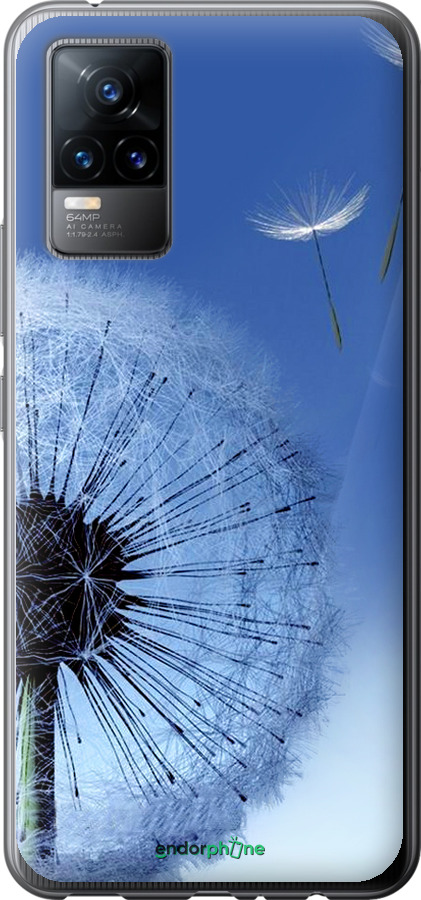 Силиконовый чехол Одуванчик для Vivo V21E - 6005u-2375 изображение 