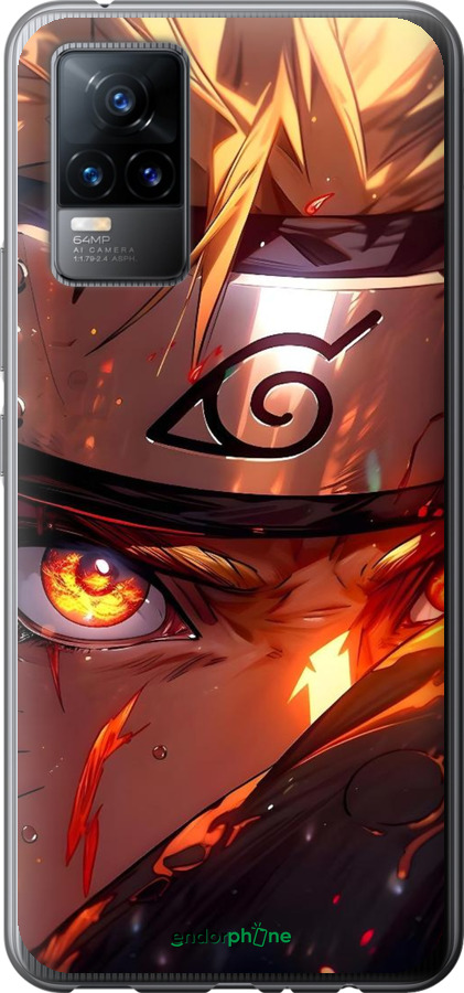 Силиконовый чехол Наруто для Vivo V21E - 6277u-2375 изображение 