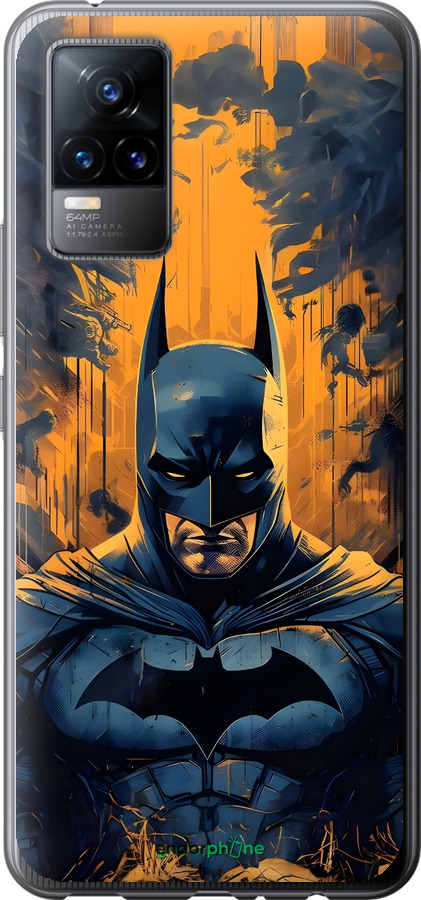 Силіконовий чехол Бетмен для Vivo V21E - 6335u-2375 изображение 