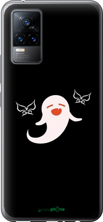 Силиконовый чехол Genshin Impact Ху Тао Искусство духа-призрака для Vivo V21E - 6534u-2375 изображение 