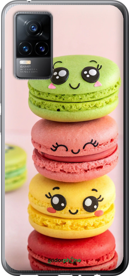 Силиконовый чехол Печенье для Vivo V21E - 6693u-2375 изображение 