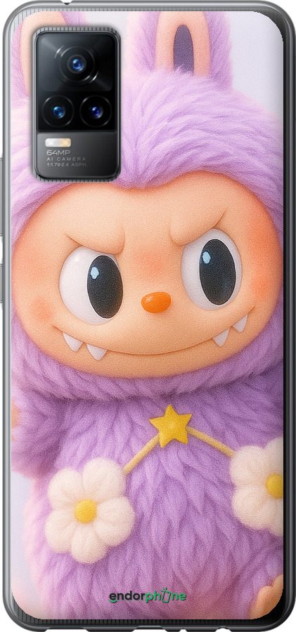 Силиконовый чехол Лабубу для Vivo V21E - 6708u-2375 изображение 