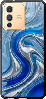 TPU чехол Liquid Chrome для Vivo V23 - 6781b-2642 изображение 