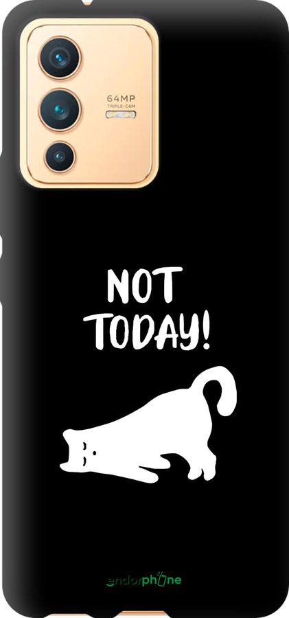 TPU чехол Втомлений кіт для Vivo V23 - 4535b-2642 изображение 