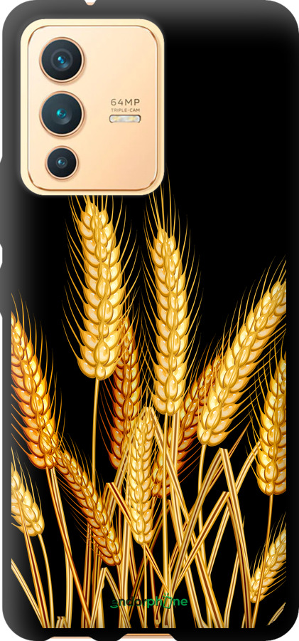TPU чехол Колоски пшениці для Vivo V23 - 5866b-2642 изображение 
