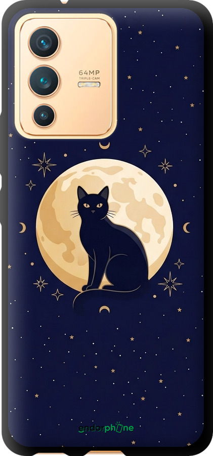 TPU чехол Cute Cat Celestial/Witchy для Vivo V23 - 6787b-2642 изображение 