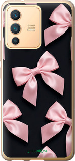 Силиконовый чехол Coquette Ribbons Dark Coquette для Vivo V23 - 6767u-2642 изображение 