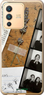 Силиконовый чехол Aesthetic Scrapbook Collage для Vivo V23 - 6773u-2642 изображение 