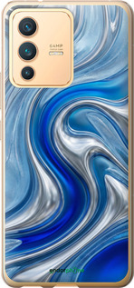 Силіконовий чехол Liquid Chrome для Vivo V23 - 6781u-2642 изображение 