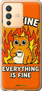 Силиконовый чехол 'Funny Cat' для Vivo V23 изображение 9