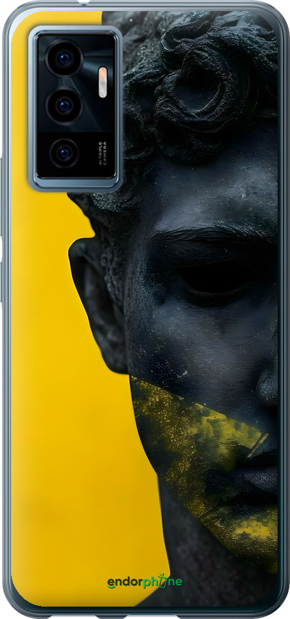 Силиконовый чехол Статуя арт для Vivo V23e - 6330u-2641 изображение 