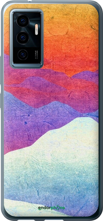 Силиконовый чехол Горный закат для Vivo V23e - 6479u-2641 изображение 