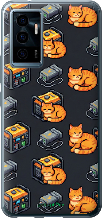 Силиконовый чехол Autonomous Zone для Vivo V23e - 6771u-2641 изображение 