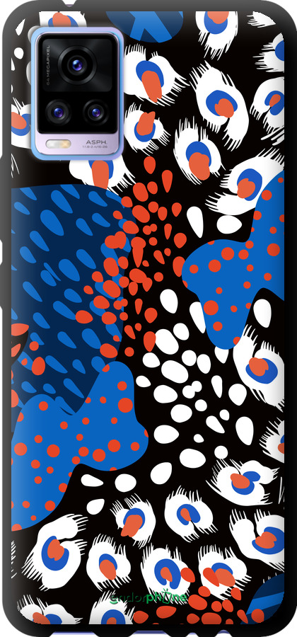 TPU чехол Абстрактний фон v2 для Vivo V20 - 5503b-2127 изображение 