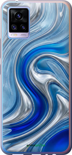2D пластиковий чехол Liquid Chrome для Vivo V20 - 6781t-2127 изображение 