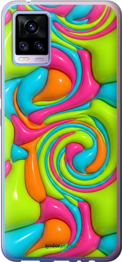 2D пластиковый чехол Y2K Jelly Dream для Vivo V20 - 6780t-2127 изображение 