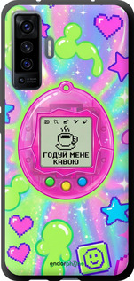 TPU чехол Y2K Aesthetic Retro Pet: Годуй мене кавою для Vivo X50 - 6784b-1955 изображение 